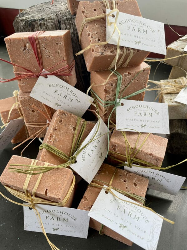 Salt Bar with Rose Clay